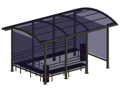 bus stand cad file.
